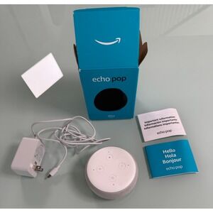 AMAZON ECHO POP Smart Speaker with Alexa Model # C2H4R9 2023